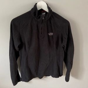 The North face Zip up fleece sweatshirt